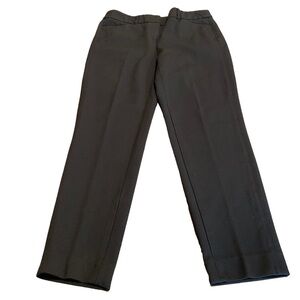 White House Black Market City Knit Ponte Ankle Slim Dress Pants Size 4R